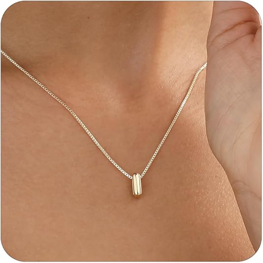 Air Initial Necklace