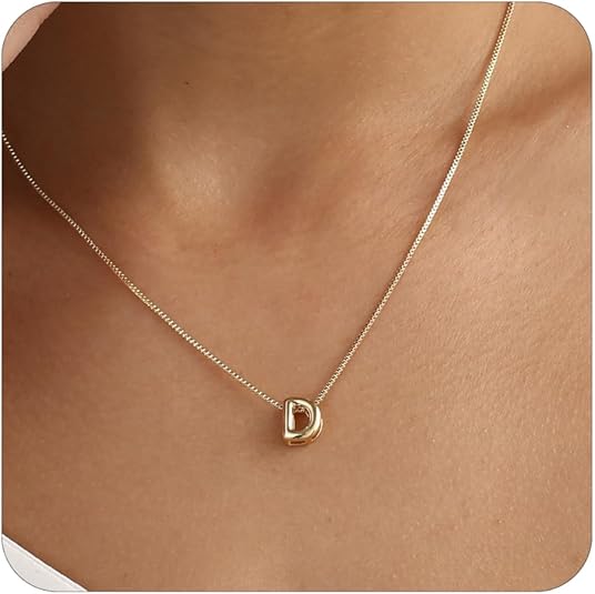 Air Initial Necklace