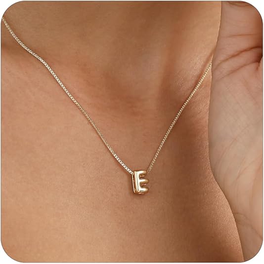 Air Initial Necklace
