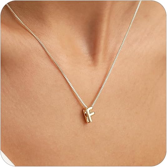 Air Initial Necklace