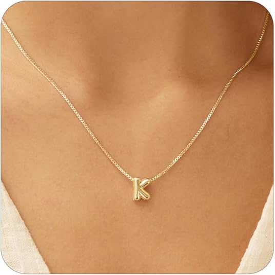 Air Initial Necklace