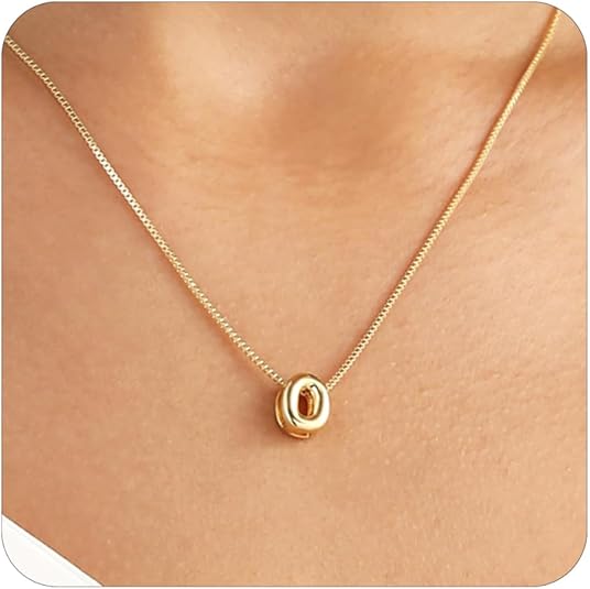 Air Initial Necklace