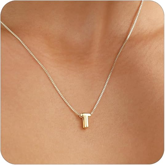 Air Initial Necklace