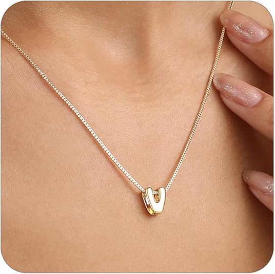 Air Initial Necklace