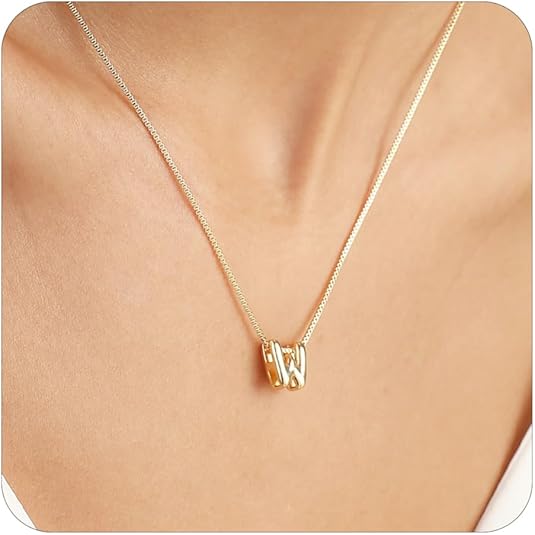 Air Initial Necklace