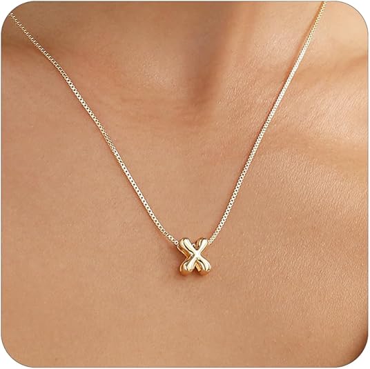 Air Initial Necklace