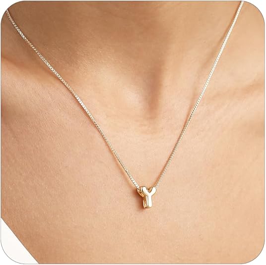 Air Initial Necklace